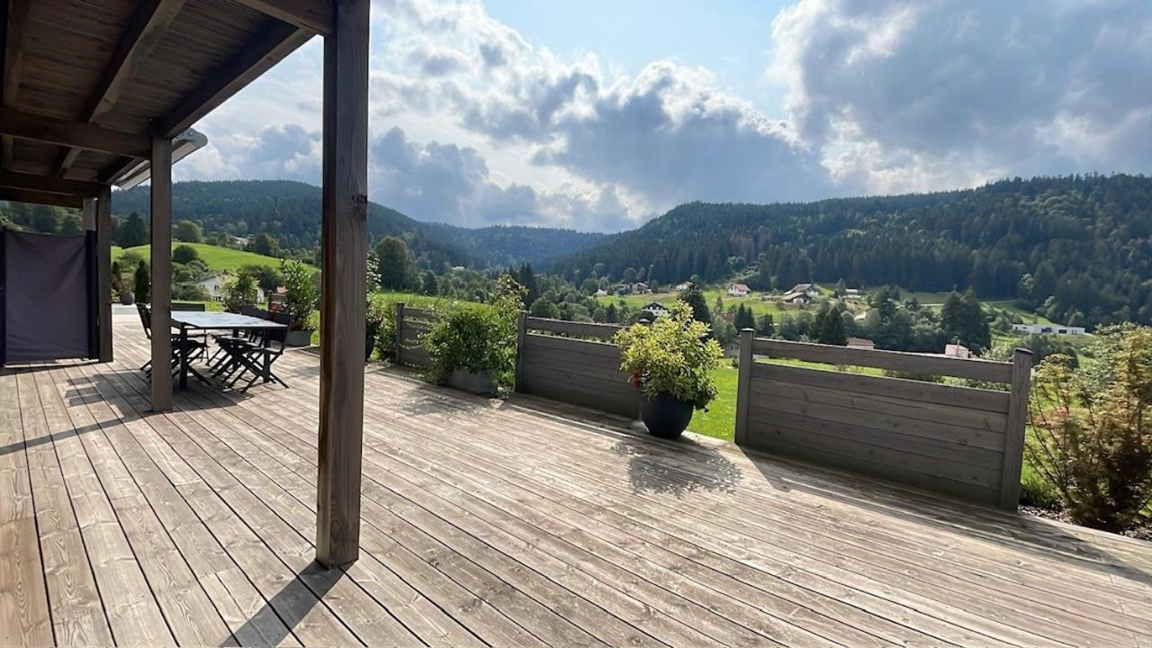 Villa 4 Saisons, Avec Piscine Chauffee Et Jacuzzi Gérardmer Buitenkant foto